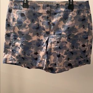 Floral print 4 inch shorts.